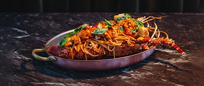 Lobster Spaghettini | Seen Restaurant & Bar by Olivier Lisboa